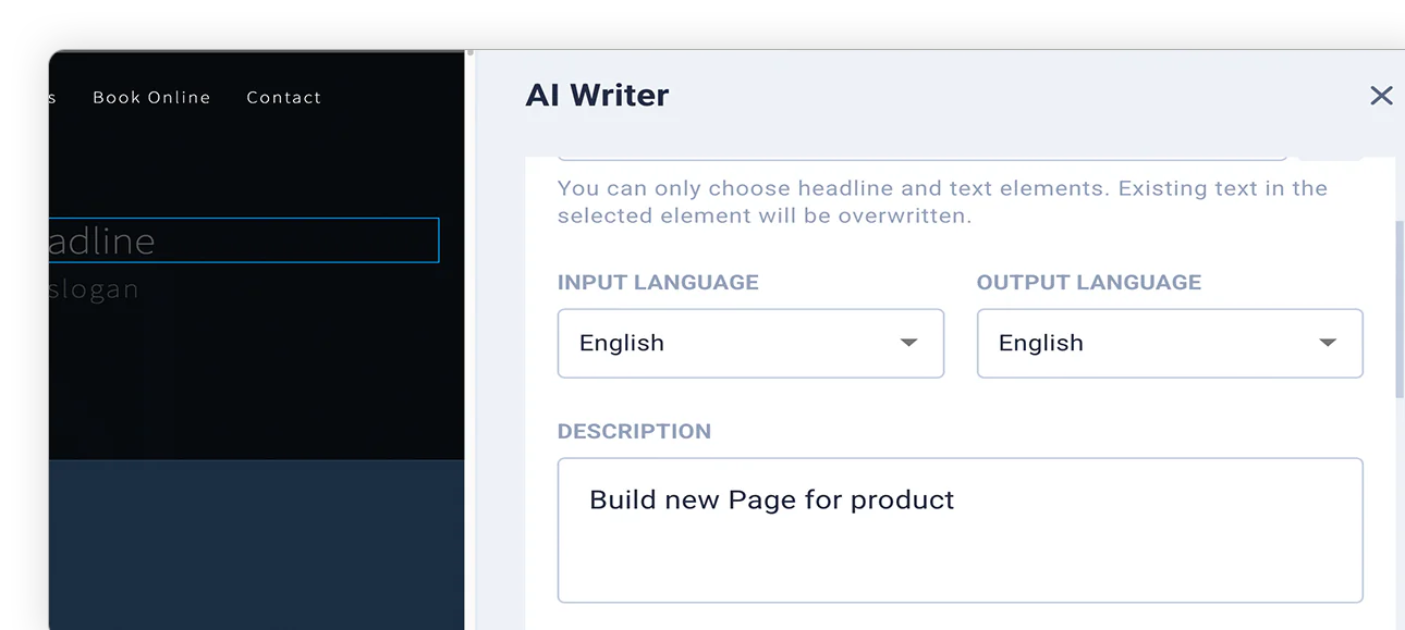 AI-Powered Website Creation AI-Powered Website Creation