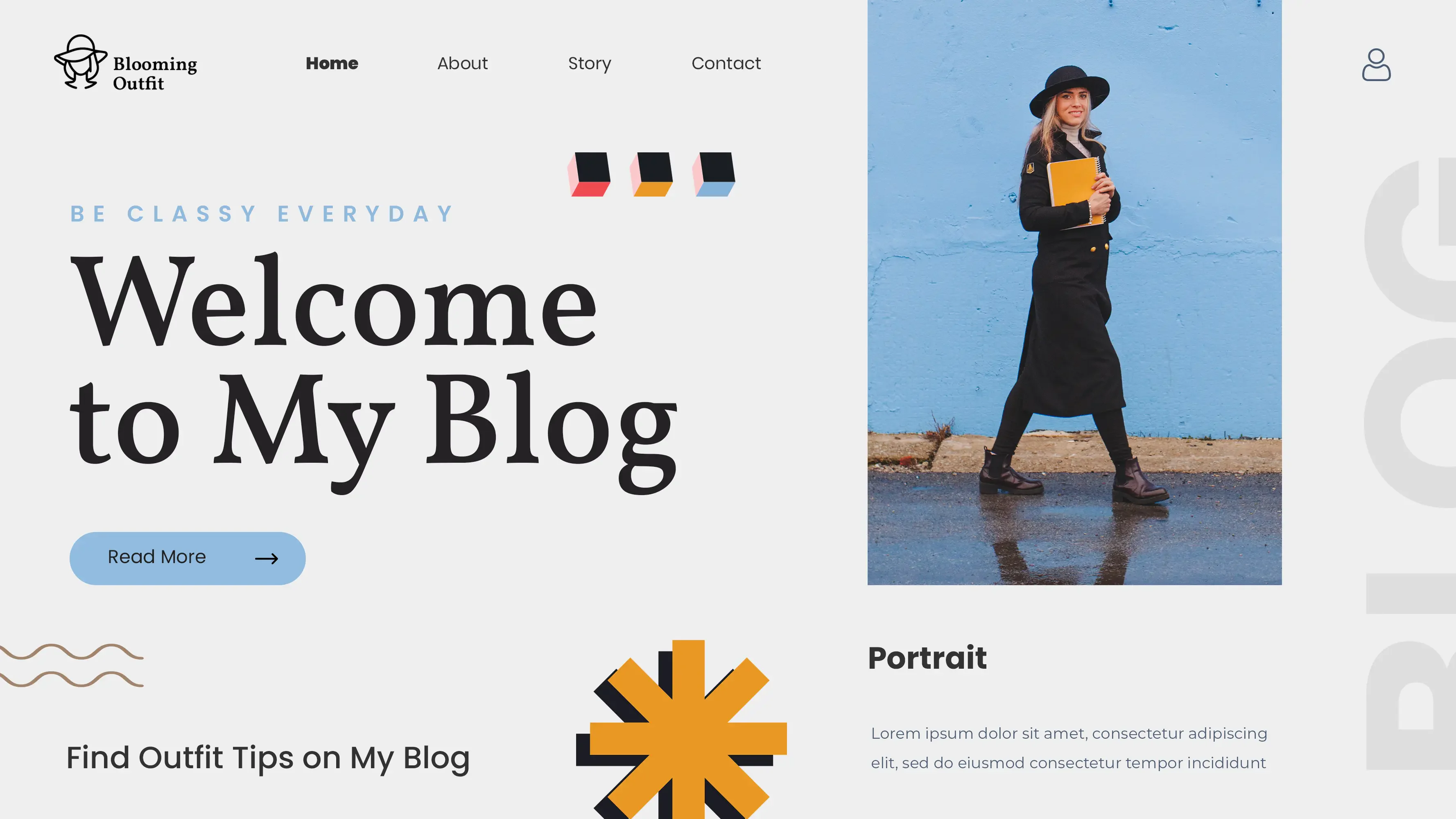 Personal Blog template Personal Blog template preview