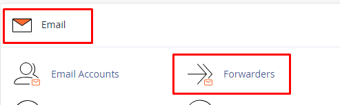 cPane Email Forwarder | BigCloudy KB