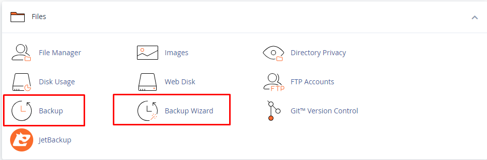 Restore Backups in cPanel | BigCloudy KB