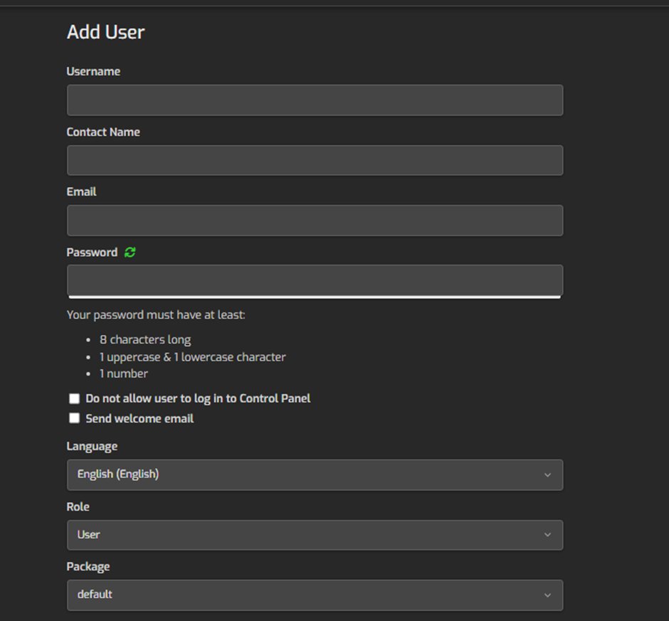 Save Database in Hestia | BigCloudy KB 