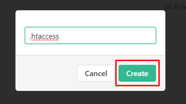 Create .htaccess File in Hestia | BigCloudy KB 