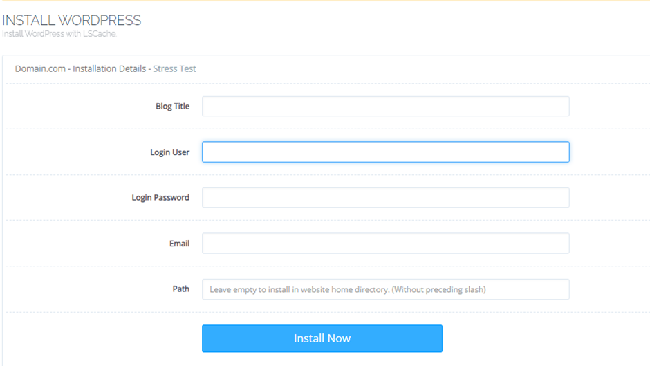 Install WordPress on CyberPanel | BigCloudy KB 