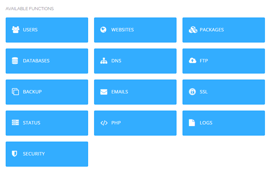 Websites Section on CyberPanel | BigCloudy KB 