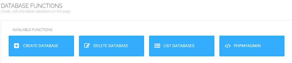 Create Databases on CyberPanel | BigCloudy KB 