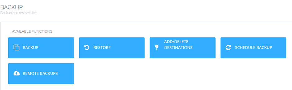 Create Backup on CyberPanel | BigCloudy KB 