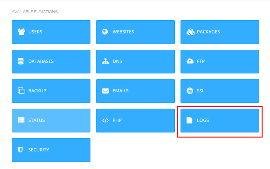 Server Management on CyberPanel | BigCloudy KB 