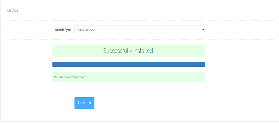 Installed Domains and Subdomains on CyberPanel | BigCloudy 