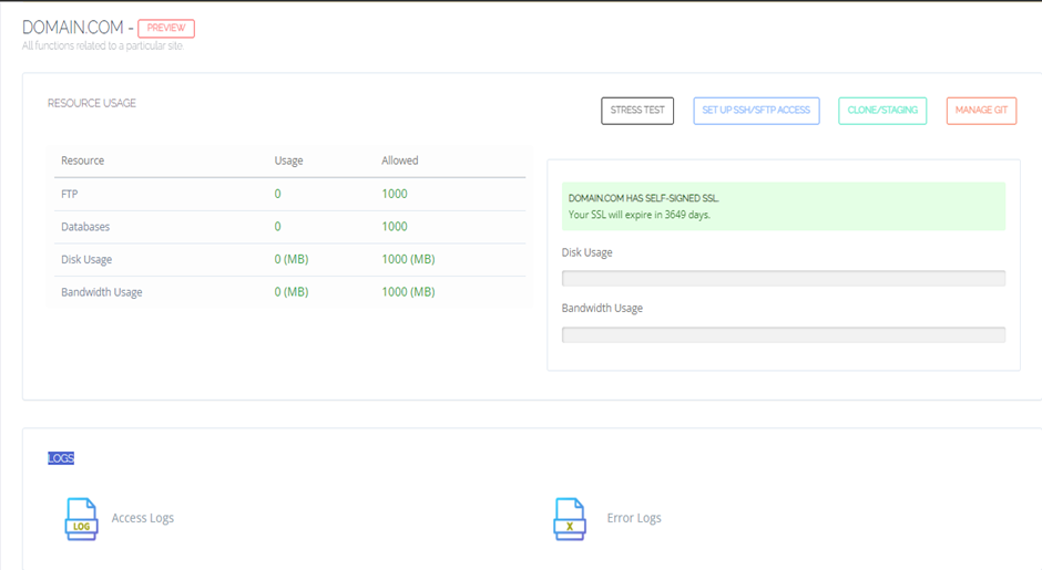 Manage Domains on CyberPanel | BigCloudy KB 