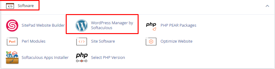 Softaculous WordPress Manager | BigCloudy KB 