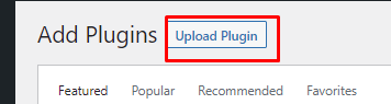 Upload Plugin in WordPress | BigCloudy KB 