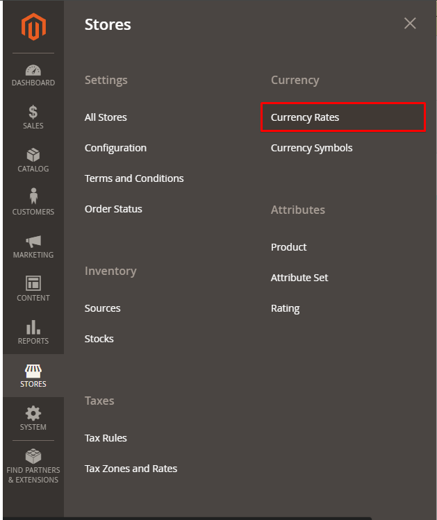 Currency Rates in Store Management | BigCloudy KB 