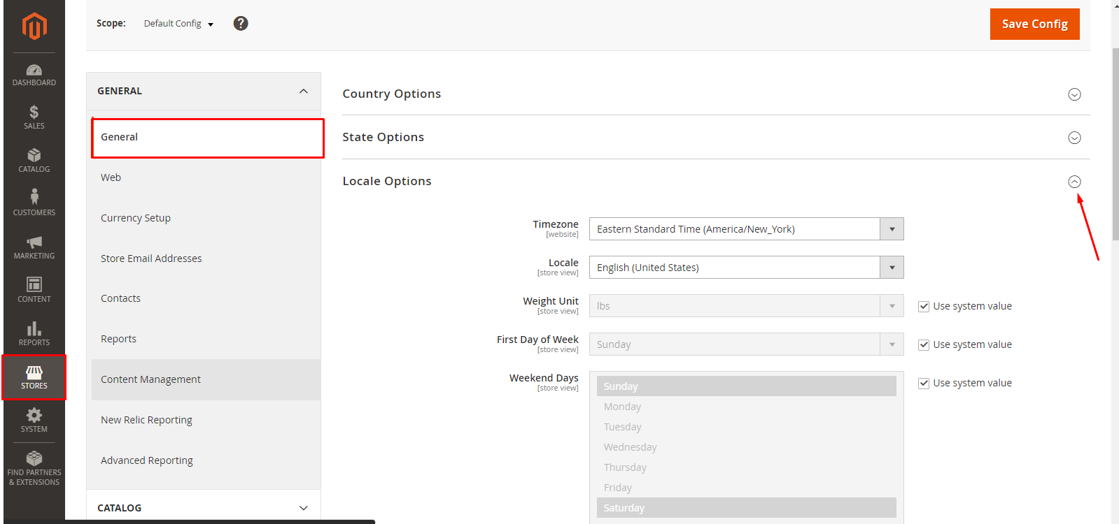 Timezone in Store Management | BigCloudy KB 