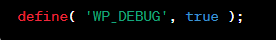Debug Mode in WordPress | BigCloudy KB 
