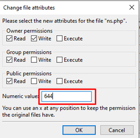 Change File Attributes | BigCloudy KB 