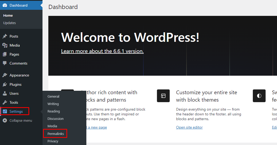 WordPress Dashboard | BigCloudy KB 