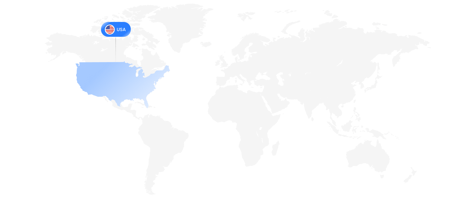 United States of America data center location