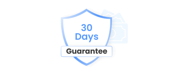 30-Day Money Back Guarantee 30-Day Money Back Guarantee